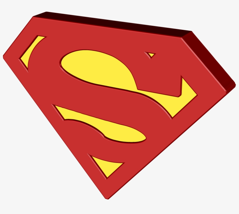 Classic Superman Logo Png - Logo Do Superman Png, transparent png