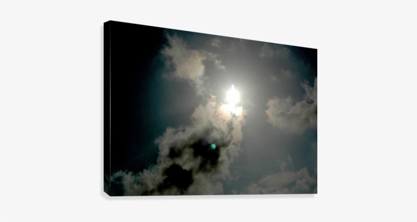 Hole In The Sky Canvas Print - Sun, transparent png