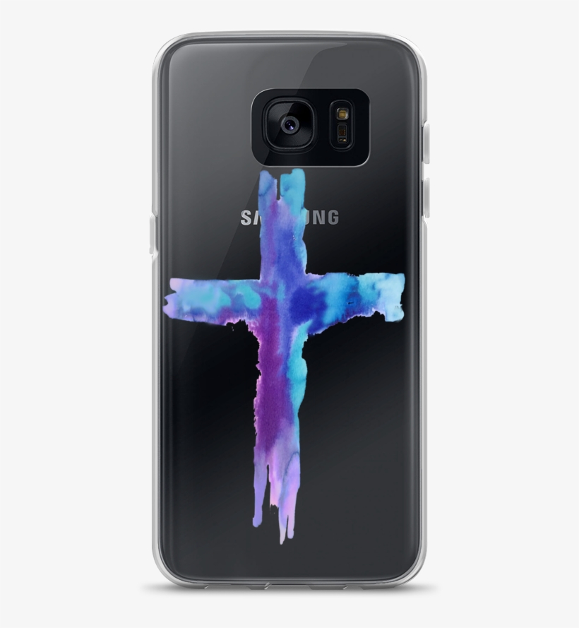 Watercolor Cross Samsung Case - Samsung Galaxy, transparent png