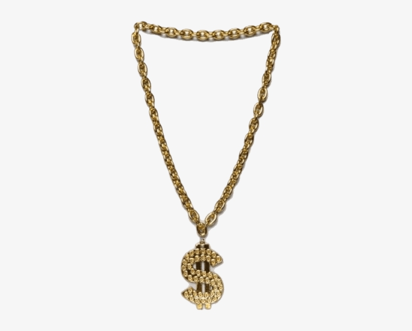 Download - Gold Chain Gangster Png, transparent png