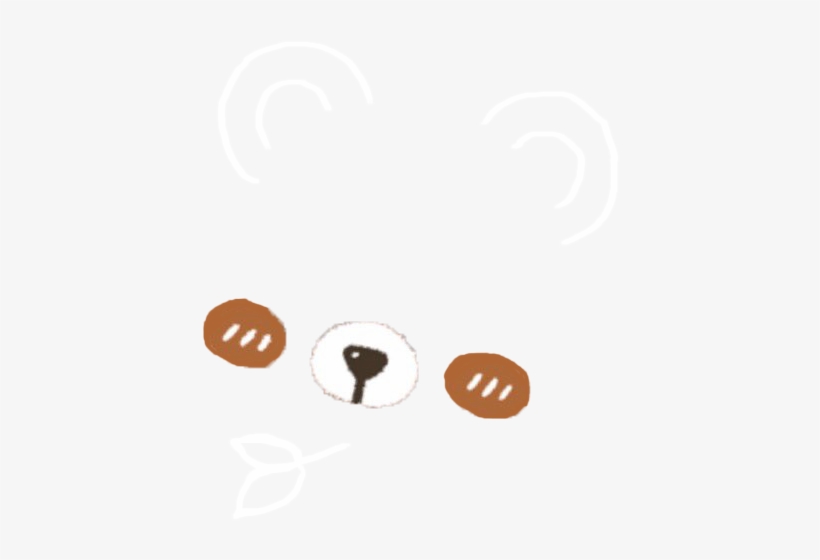 Snow Snowfilter Bear Filter Animal Emotions Png Transpa - Snowfilter, transparent png