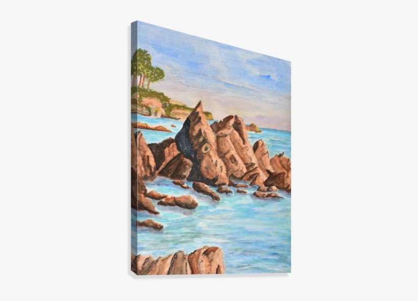 Squid Rock Canvas Print - Artist, transparent png