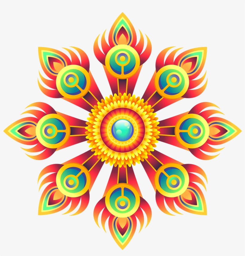 Design Png Picture - Desgin Elemnt Round Ornament, transparent png