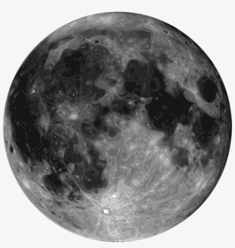 The Moon - Moon Png, transparent png