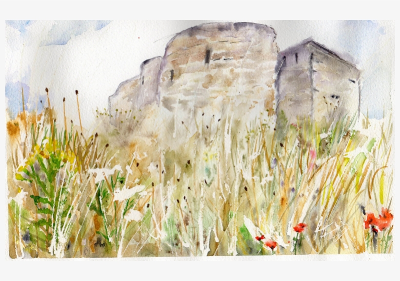 Original Watercolour - Flower, transparent png