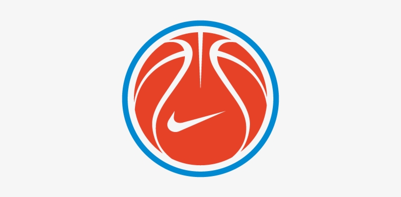 Nike Ball Vector Logo - Red Nike Basketball Logo, transparent png