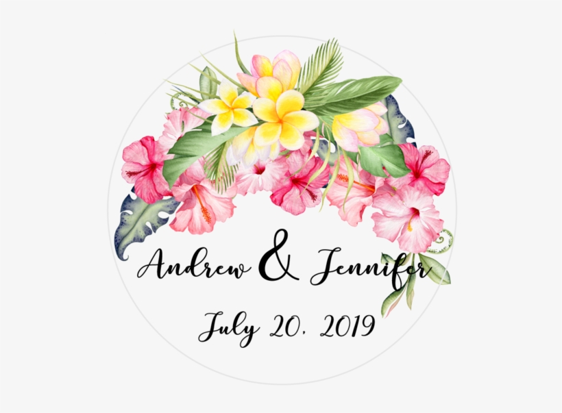 Hibiscus Design Features Stunning Hand Drawn Watercolor - Christmas Orchid, transparent png