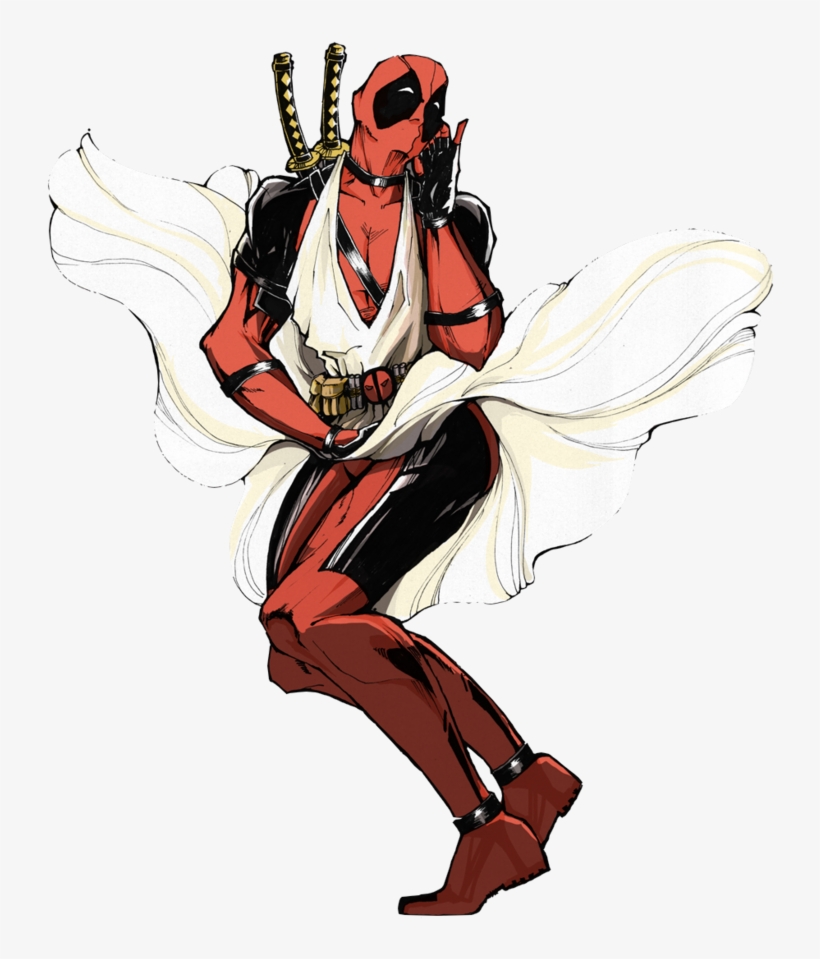 Deadpool Render By Ravioli Sempai-d6thgps - Deadpool And Spiderman Art, transparent png