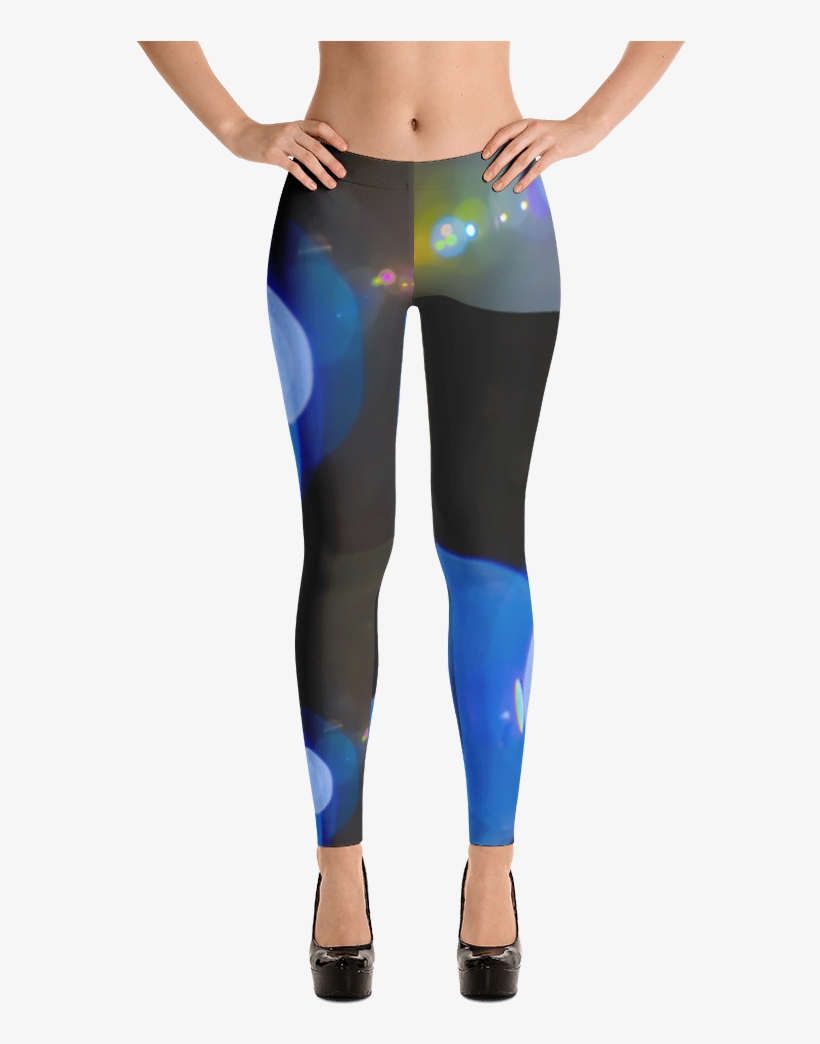 Lens Flare Leggings - Double Hooded Pied French Bulldog Puppy Leggings, transparent png