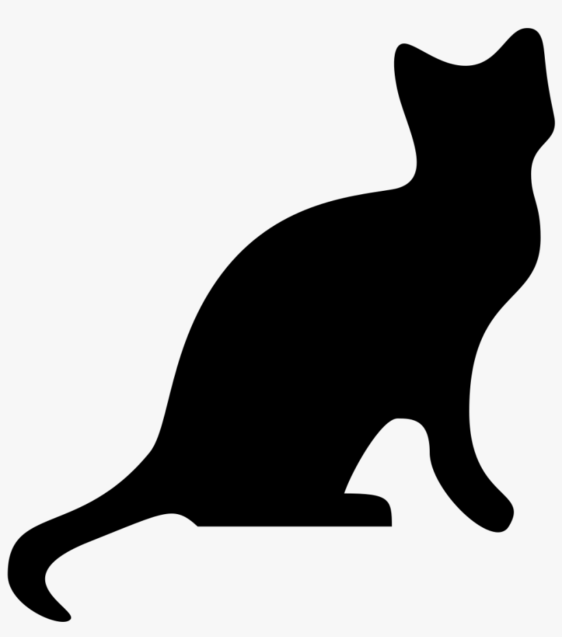 253 × 240 Pixels - Cat Silhouette Clip Art, transparent png