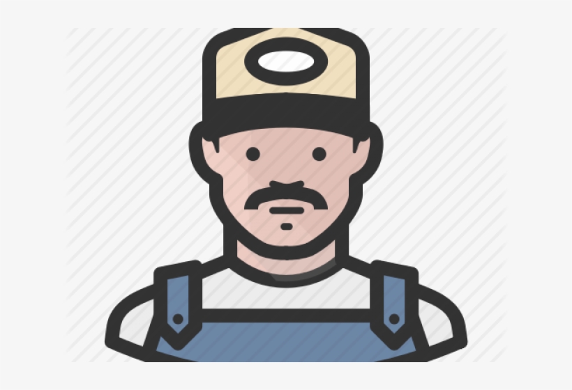 Mustache Clipart - Trucker Icon, transparent png