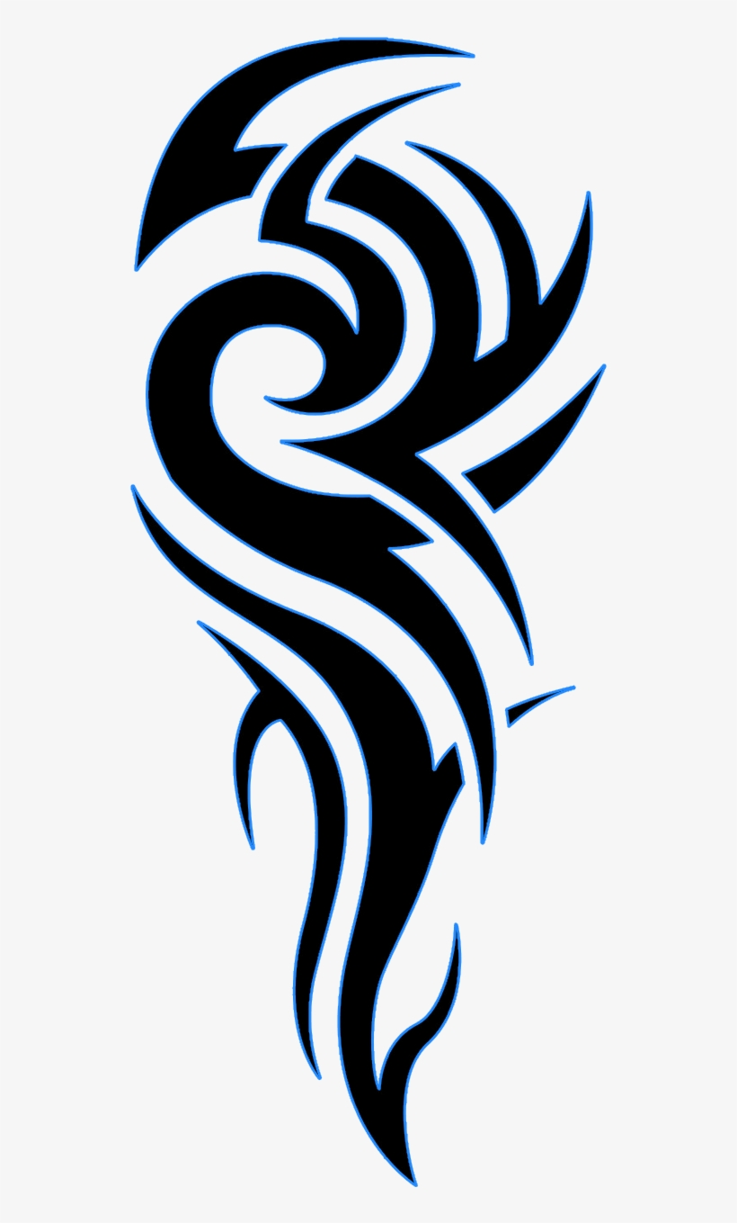 Tattoo Blue Black Pinterest - Tattoo Png, transparent png