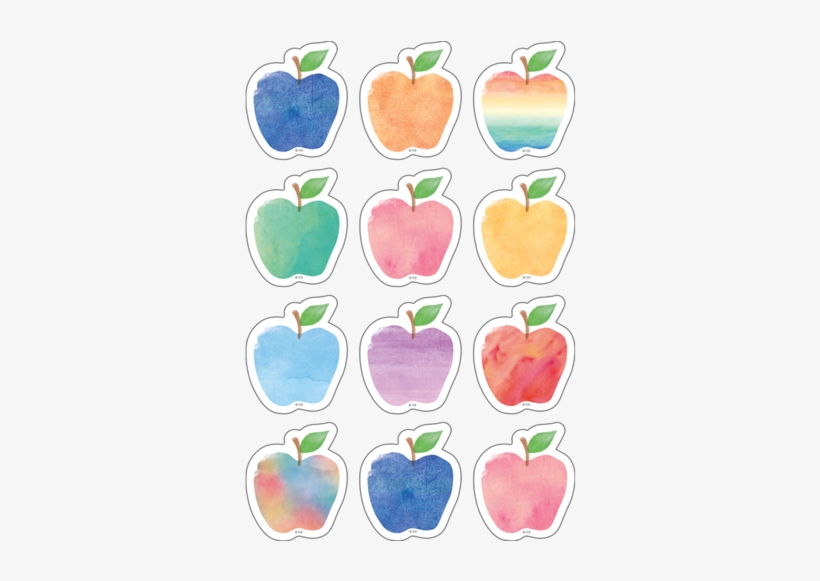Watercolor Apples Mini Accents - Watercolor Apples, transparent png