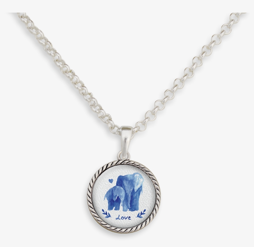 Guardian Angel In Heaven Mom Necklace Apparel, transparent png