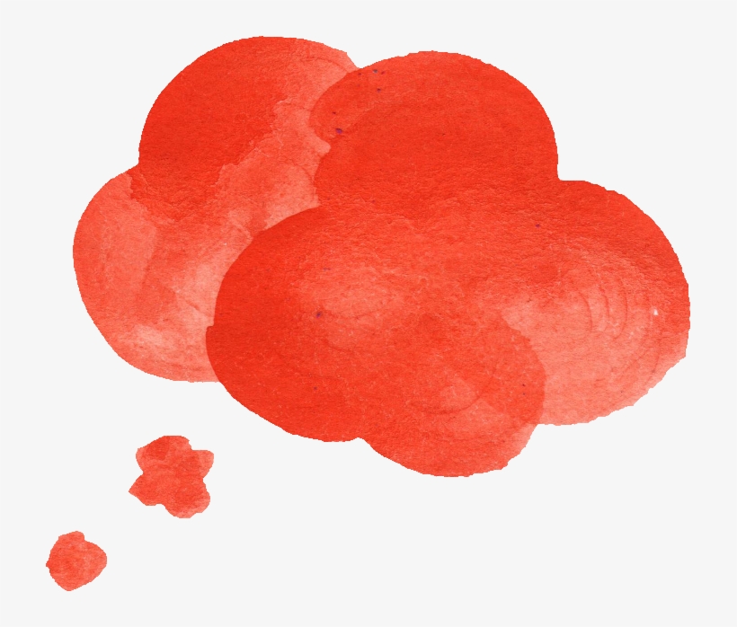 Free Download - Watercolour Speech Bubble Png, transparent png