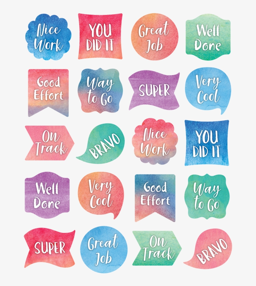 Tcr8974 Watercolor Stickers Image - Stock Illustration, transparent png