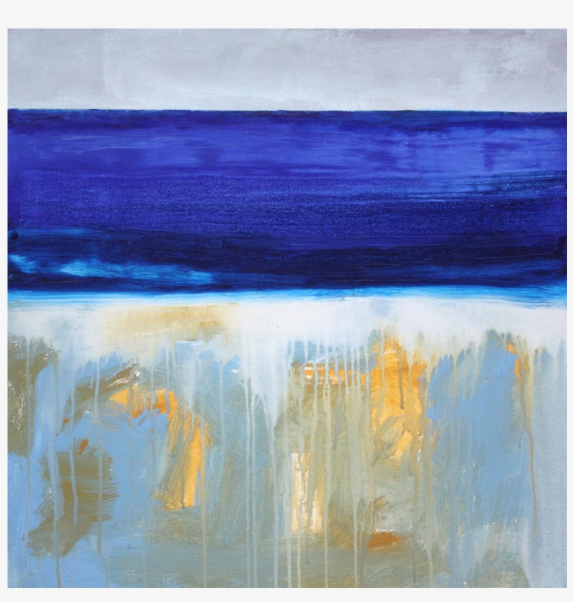 Clipart Transparent Stock Paul Ashby Abstract Beach - Watercolor Painting, transparent png
