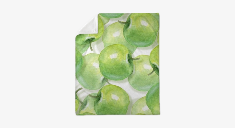 Watercolor Apples, Seamless Pattern - Watercolor Painting, transparent png