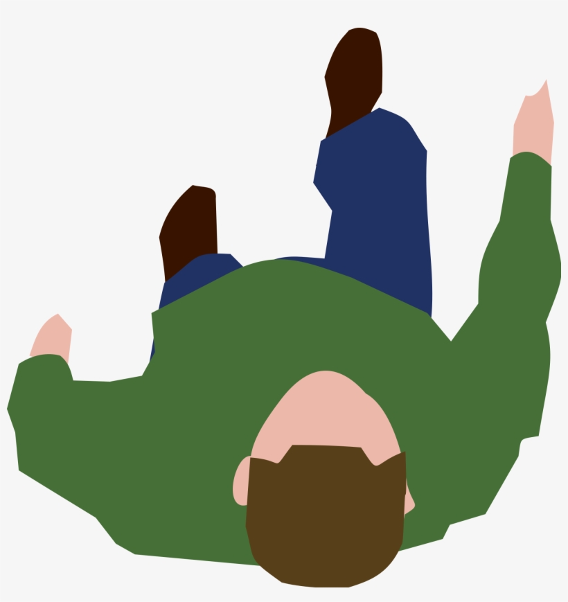 Open - Person Top View, transparent png