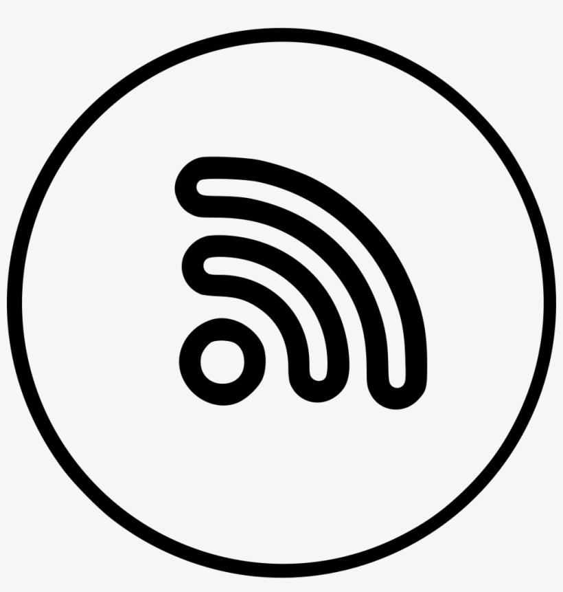 Media Wifi Feed Rss Subscribe Comments - Web Feed, transparent png