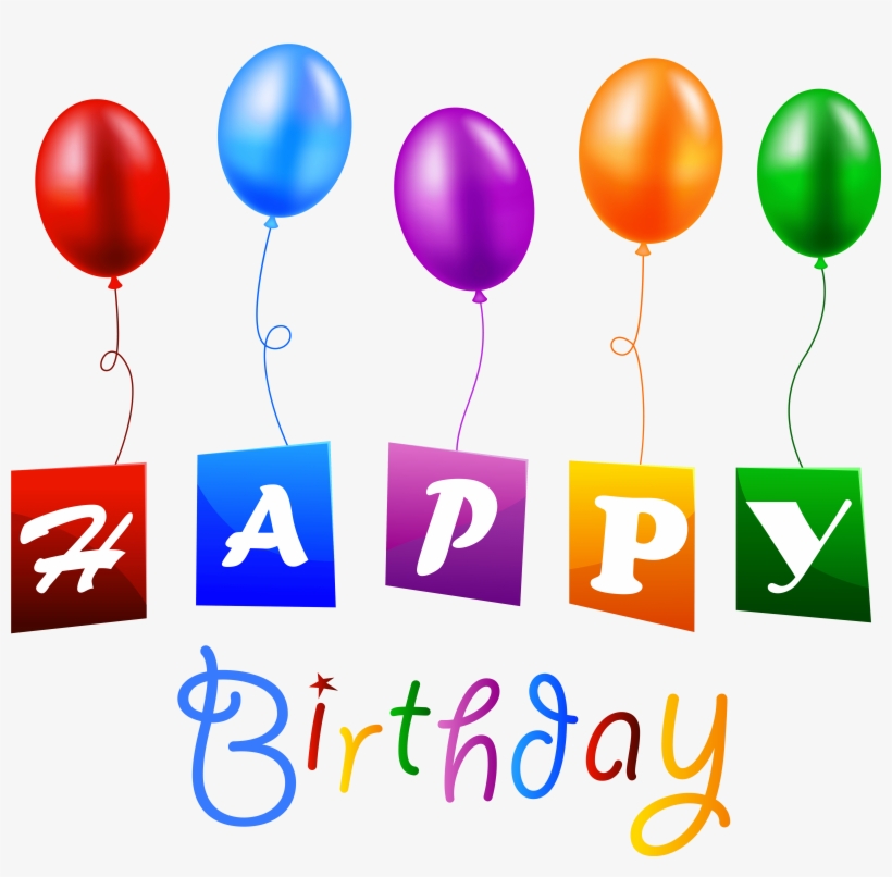 Happy Birthday Balloons Png Transpa Images All, transparent png