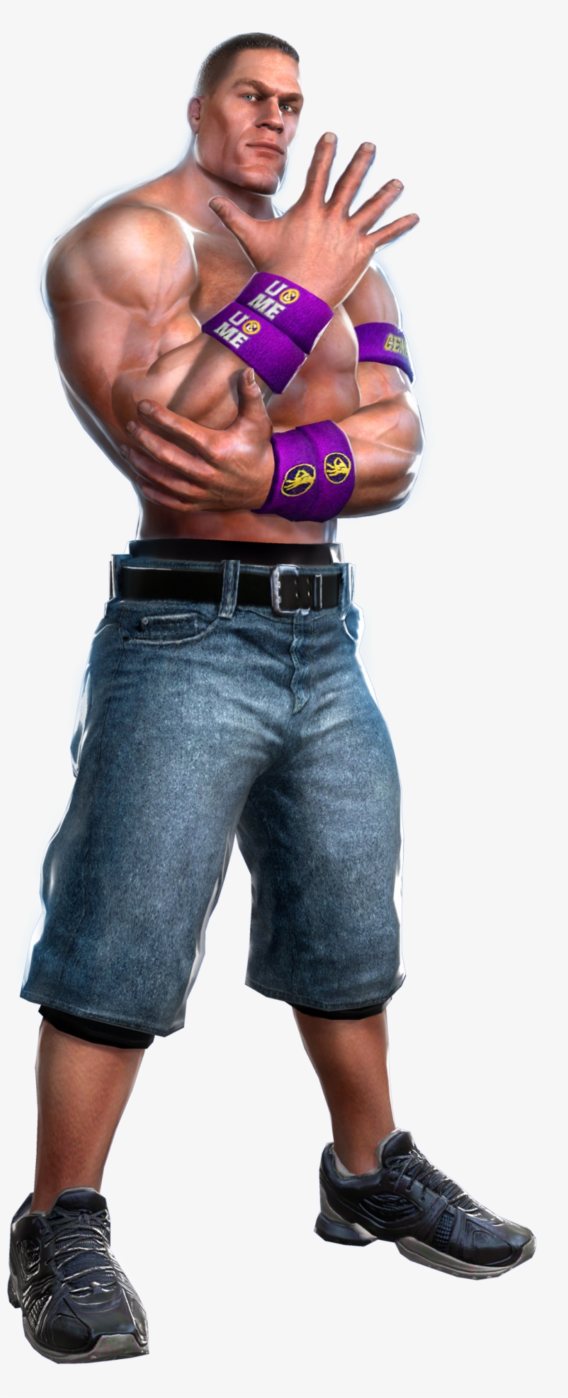 John Cena - Wwe All Stars John Cena Attire, transparent png