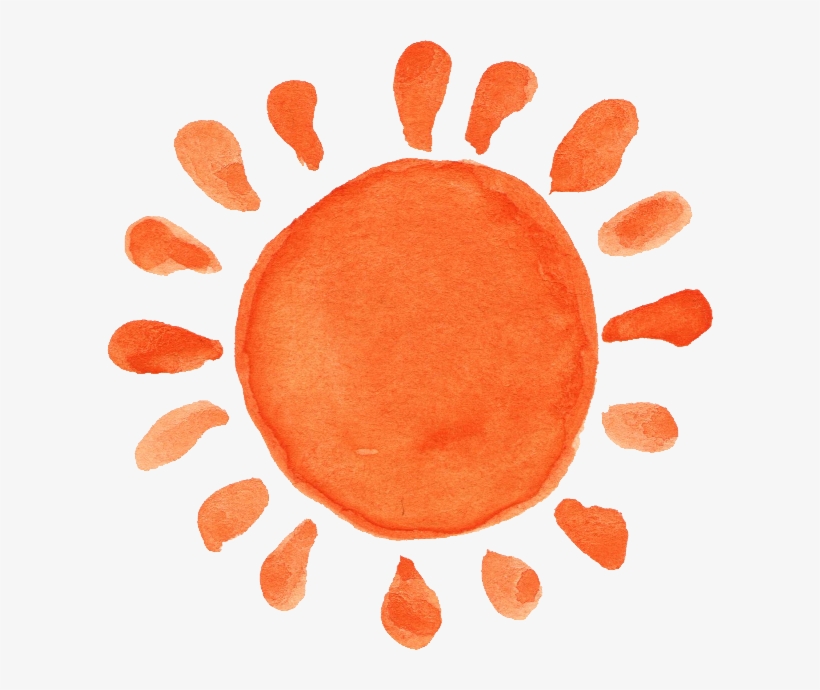 12 Watercolor Sun Vol - Tenofovir Alafenamide, transparent png