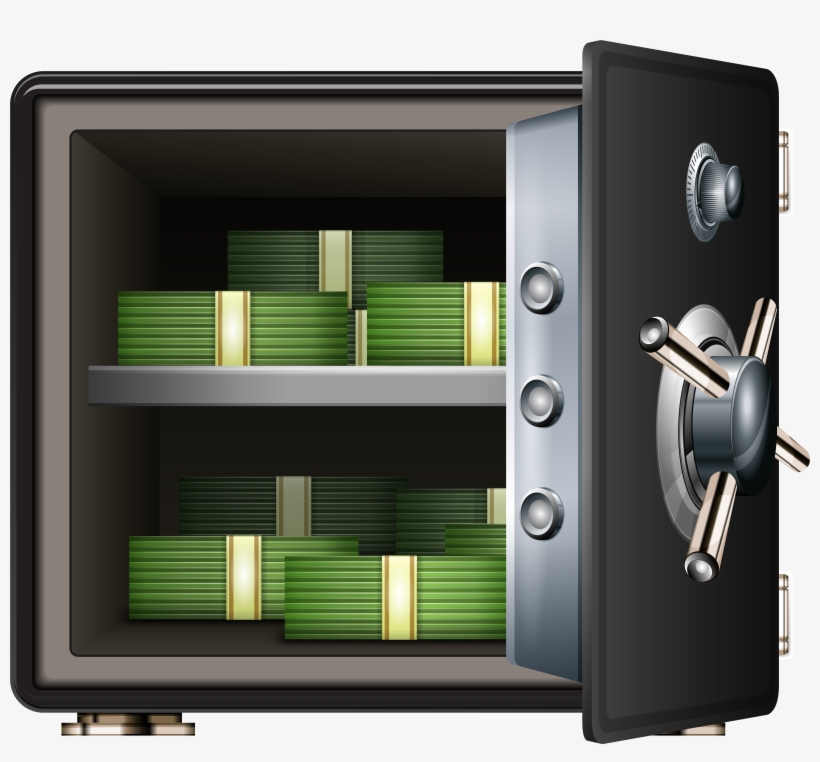 Money Safe Clipart, transparent png