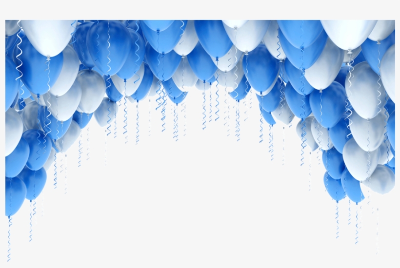 Blue Balloons, transparent png