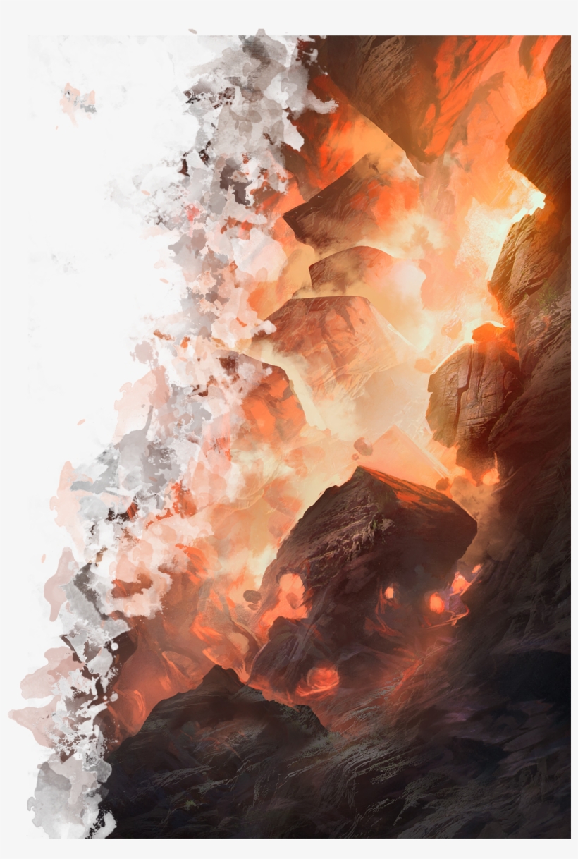 The Plane Of Zendikar Is A Spherical World, Much Like - Mtg Basic Land Mountain, transparent png