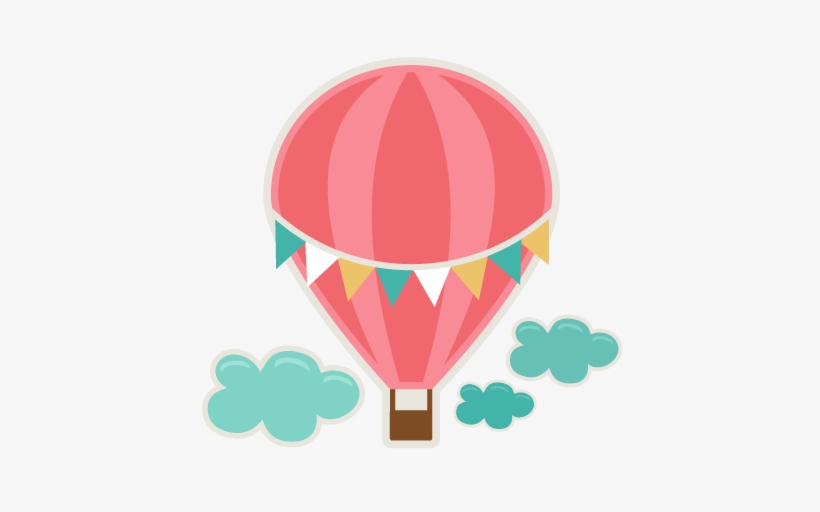 Hot Air Balloon Svg Cutting File For Scrapbooks Svg - Hot Air Balloons Printables, transparent png