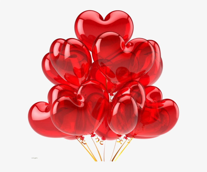 Heart Shape Balloon Png - Balloon Png, transparent png