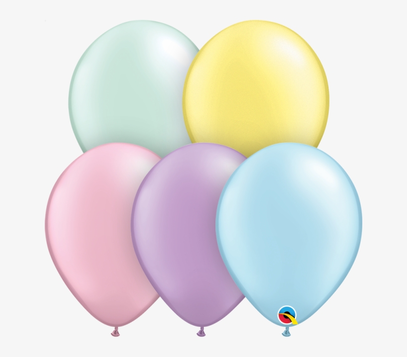 Pastel Balloons Png Resume Pearl Metallic By The Bunch - Pastel Transparent Balloon Png, transparent png