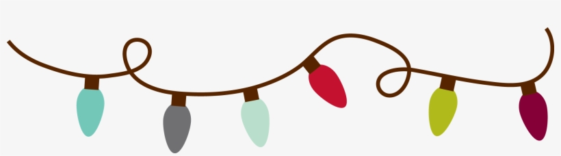 Christmas Lights Clipart, transparent png