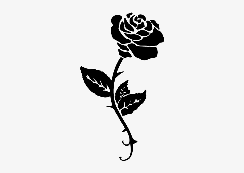 Floral Tattoo Png - Rose Tattoo Png, transparent png