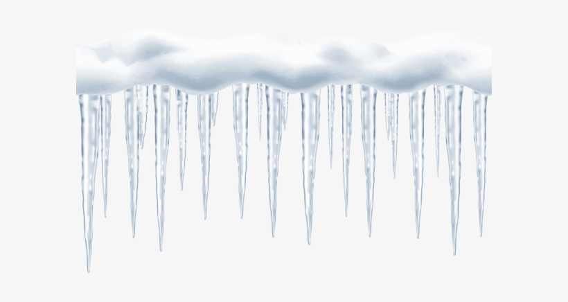 Svg Black And White Library Large Icicles Transparent - Icicles Transparent, transparent png