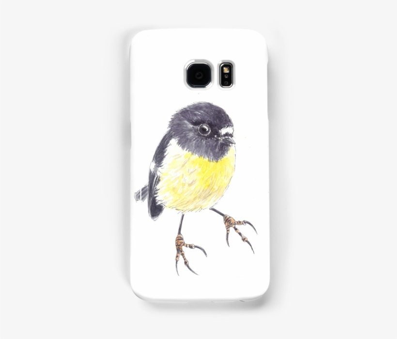 Watercolor Painting Of A Tomtit • Also Buy This Artwork - Yellow Rumped Warbler, transparent png