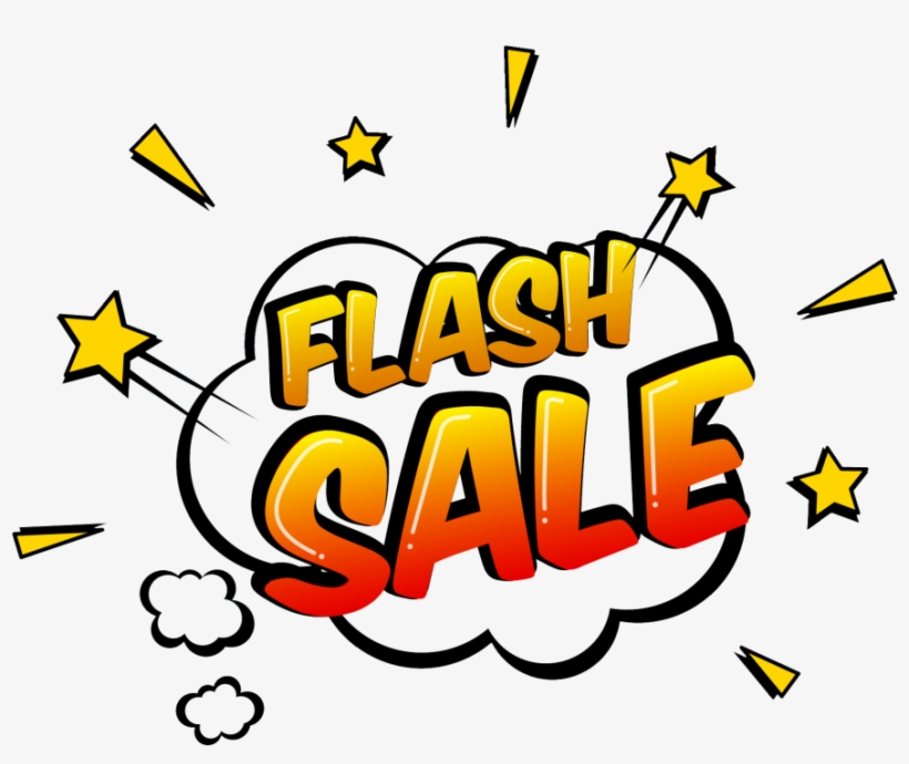 Flash Sale Banners Png - Flash Sale Vector Png, transparent png
