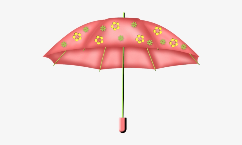Pink Flower Umbrella Png - Portable Network Graphics, transparent png