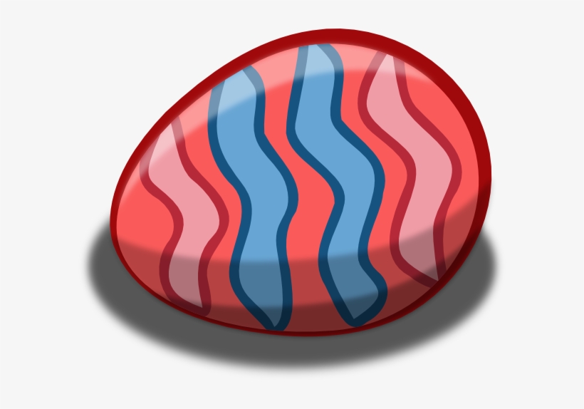 Red Easter Egg Svg Clip Arts 600 X 494 Px, transparent png