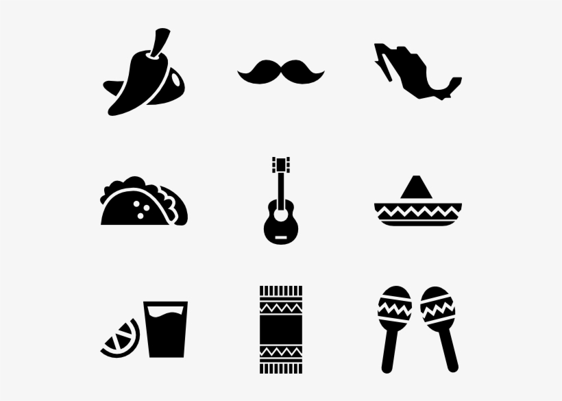 Mexicons 59 Icons View 31 Packs - Mexican Icons Png, transparent png