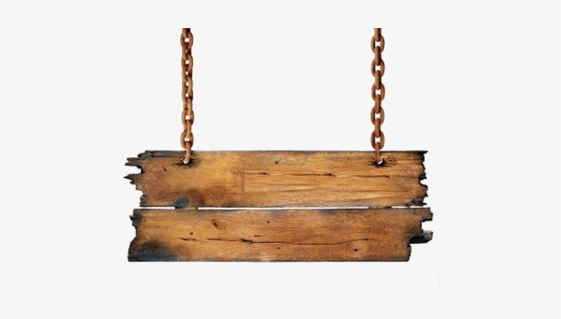 Hanging Wooden Sign Clipart Download - Wooden Sign, transparent png