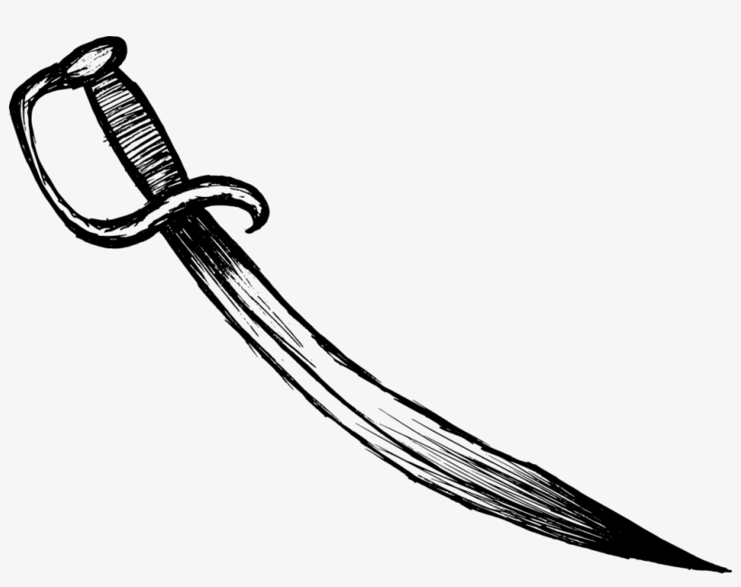 Png File Size - Sword Drawing, transparent png