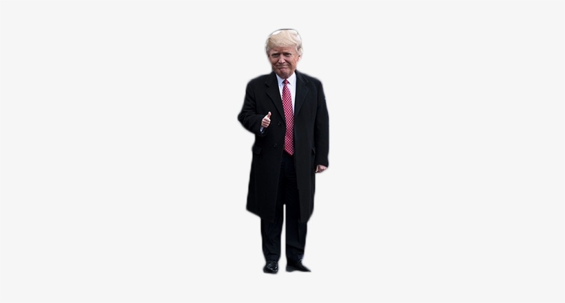 Persontiny Trump - Standing, transparent png