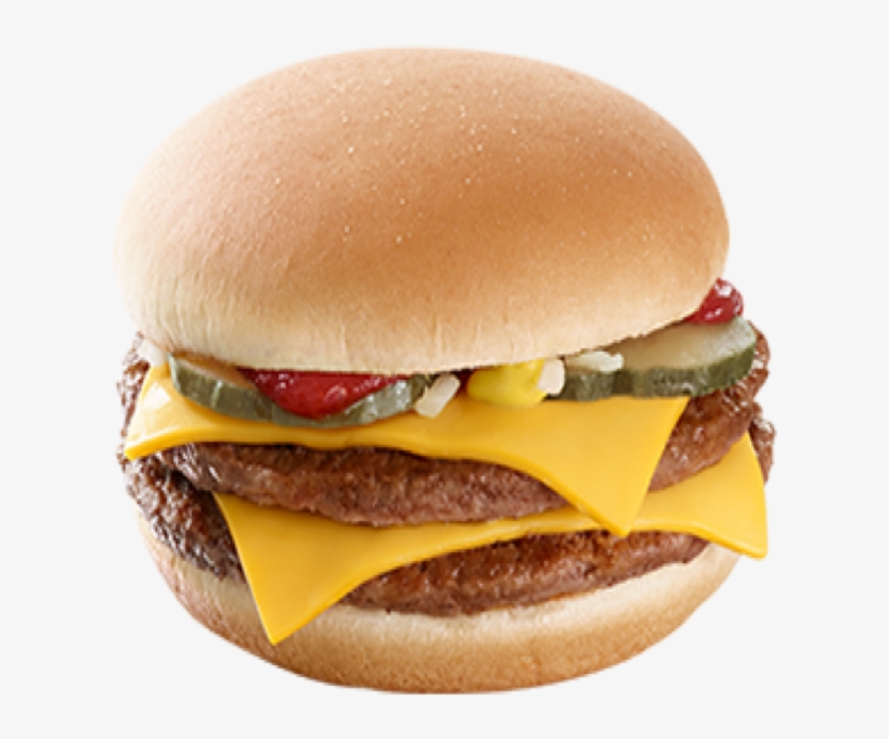 Cheeseburger Nutrition Information Eat - Double Cheeseburger Meal, transparent png