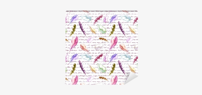 Watercolor Seamless Pattern For Wallpaper Wall Mural - Tapety Papírové Holubí Abstrakce Wp-9808, 0,53x10,05, transparent png