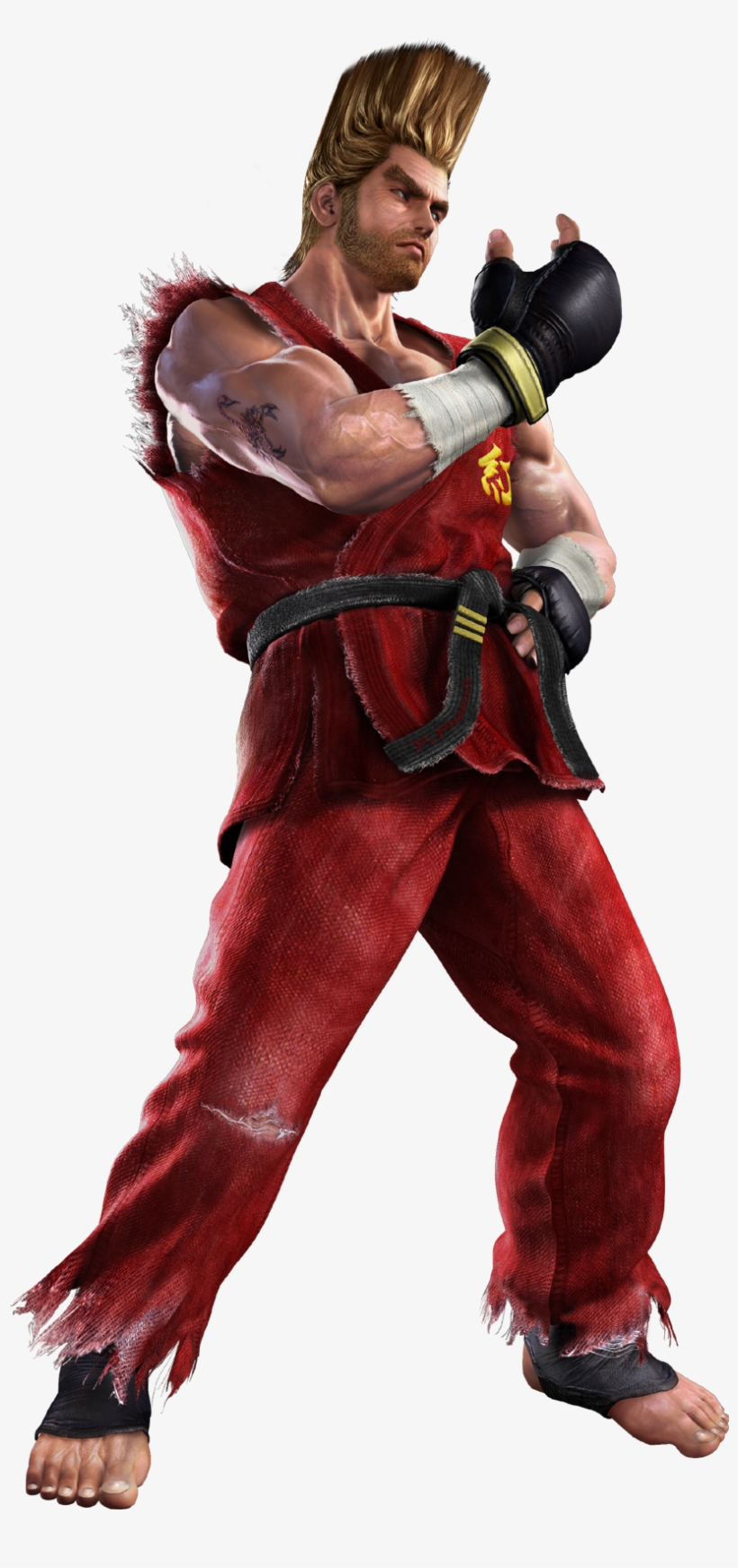 Full-body Cg Art Image - Paul Phoenix Tekken 6, transparent png