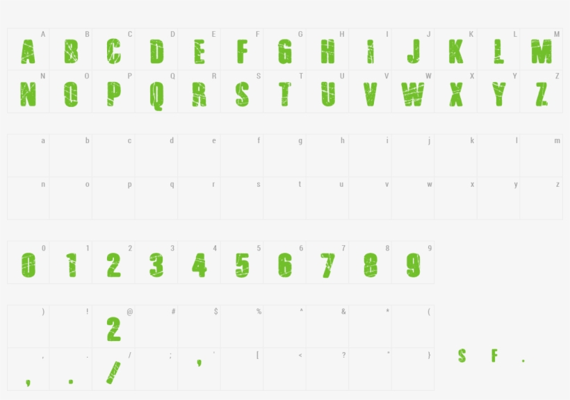 Font Barb Wire Club Preview - Free Font Palm, transparent png