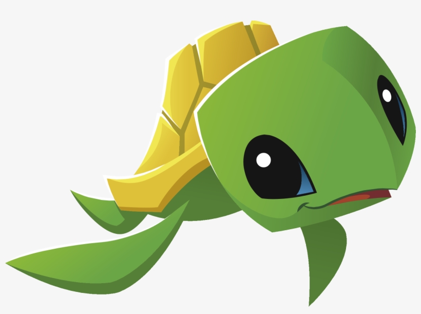 Trenovated Art Turtle - Animal Jam Sea Turtle Transparent, transparent png