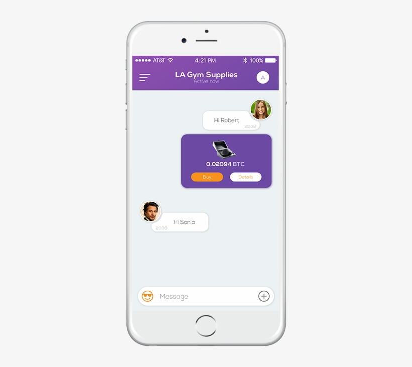 Encrypted Messenger - Iphone, transparent png